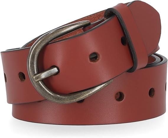 Timberland Damen 1,25 Zoll breiter (32 mm) lässiger Ledergürtel für Jeans - Bild 9 von 10