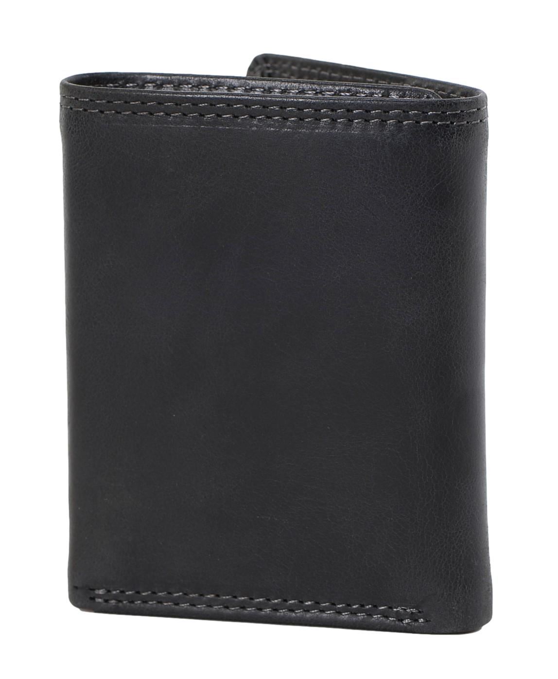 Timberland PRO Men's RFID Trifold Leather Wallet with ID Window - Picture 6 of 9