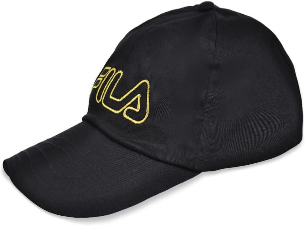 FILA Damen Mütze Kappe Riemen hinten gold bestickt Logo verstellbar - Bild 4 von 10