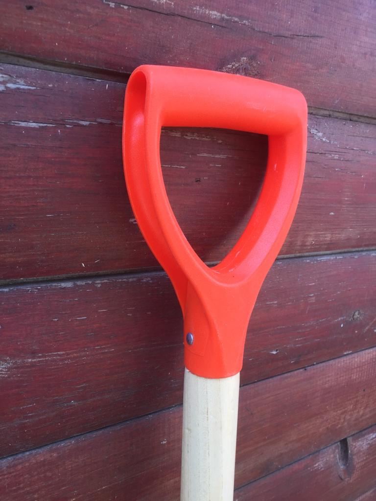 SPADE SHOVEL REPLACEMENT SPARE WOOD WOODEN SHAFT TAPERED D HANDLE