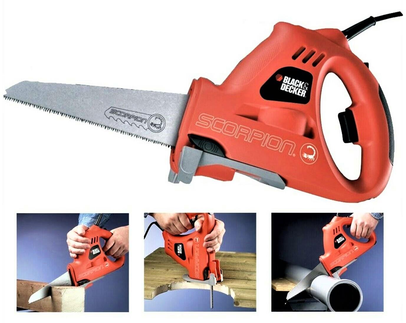 Black & Decker Reciprocating Saw Jigsaw For Wood Plastic Metal KS890E