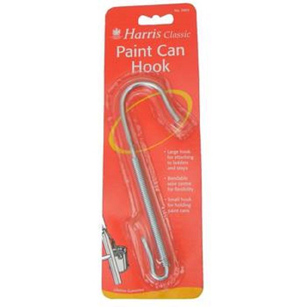 Harris Paint Can Bendable Hook For Attaching To Ladders & Steps to Cans