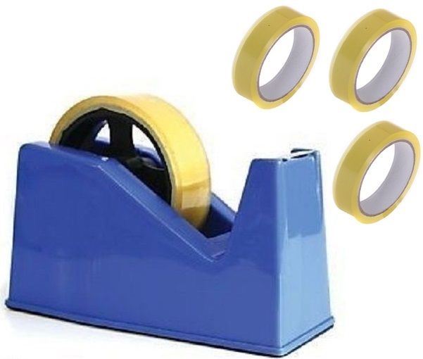 DESKTOP HEAVY DUTY HEAVY WEIGHT SELLOTAPE CELLOTAPE TAPE DISPENSER +3