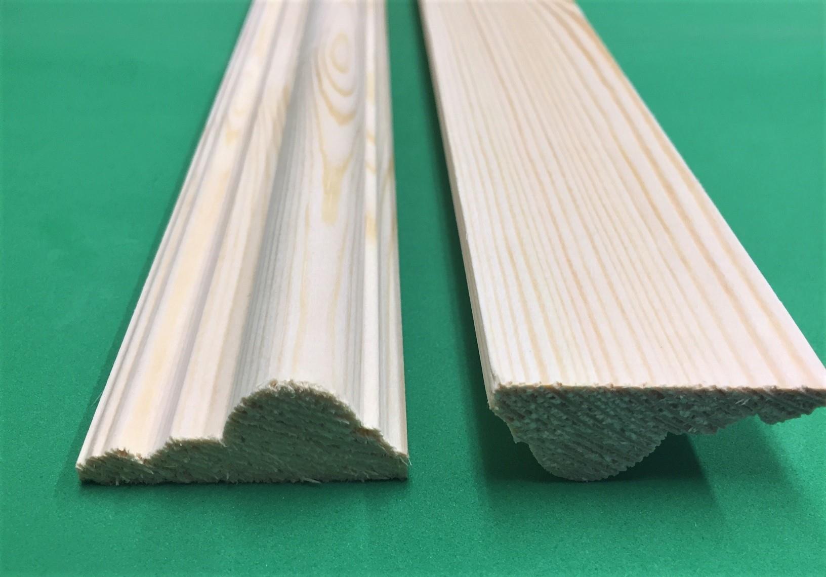 DADO RAIL DECORATIVE MOULDING TRADITIONAL STYLE PINE WOOD ...