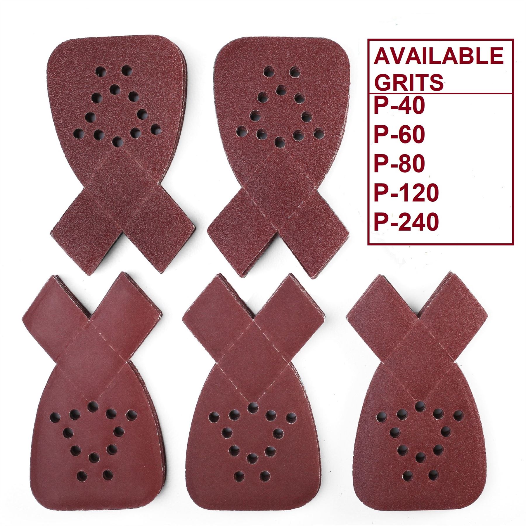 Black & Decker Mouse Sander Pads Mouse Sanding Sheets, 40240G, 10200