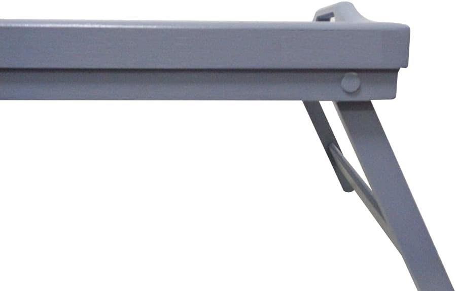 Multipurpose Bamboo Bed Tray Table With Handles And Foldable Legs - Picture 9 of 15