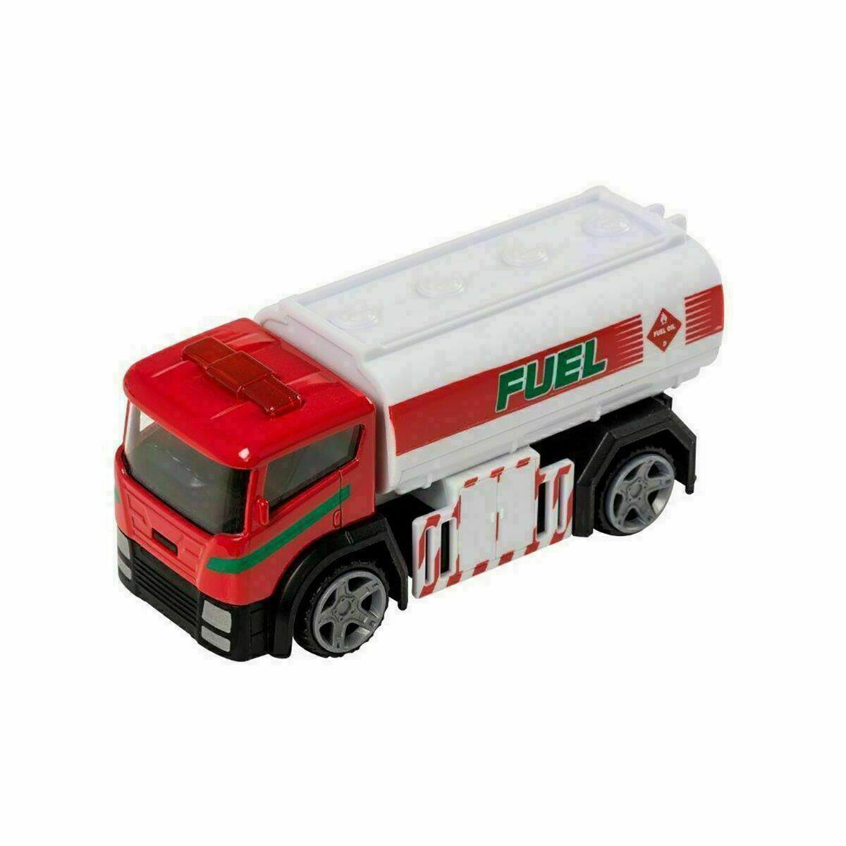 Teamsterz City Trucks Street Sweeper Garbage Truck Fuel Tanker Kids Vehicle Toys - Picture 4 of 5