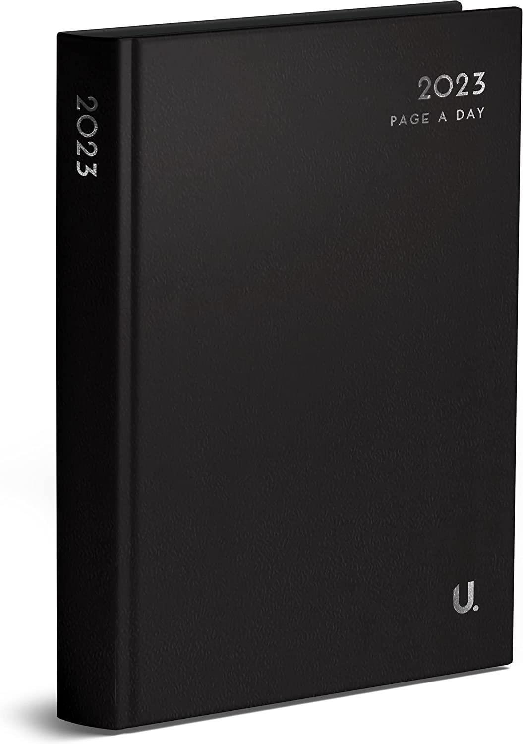 2023 A4 Day To Page Diary Full Page Hardback Casebound Appointment Academic Plan - Picture 2 of 10