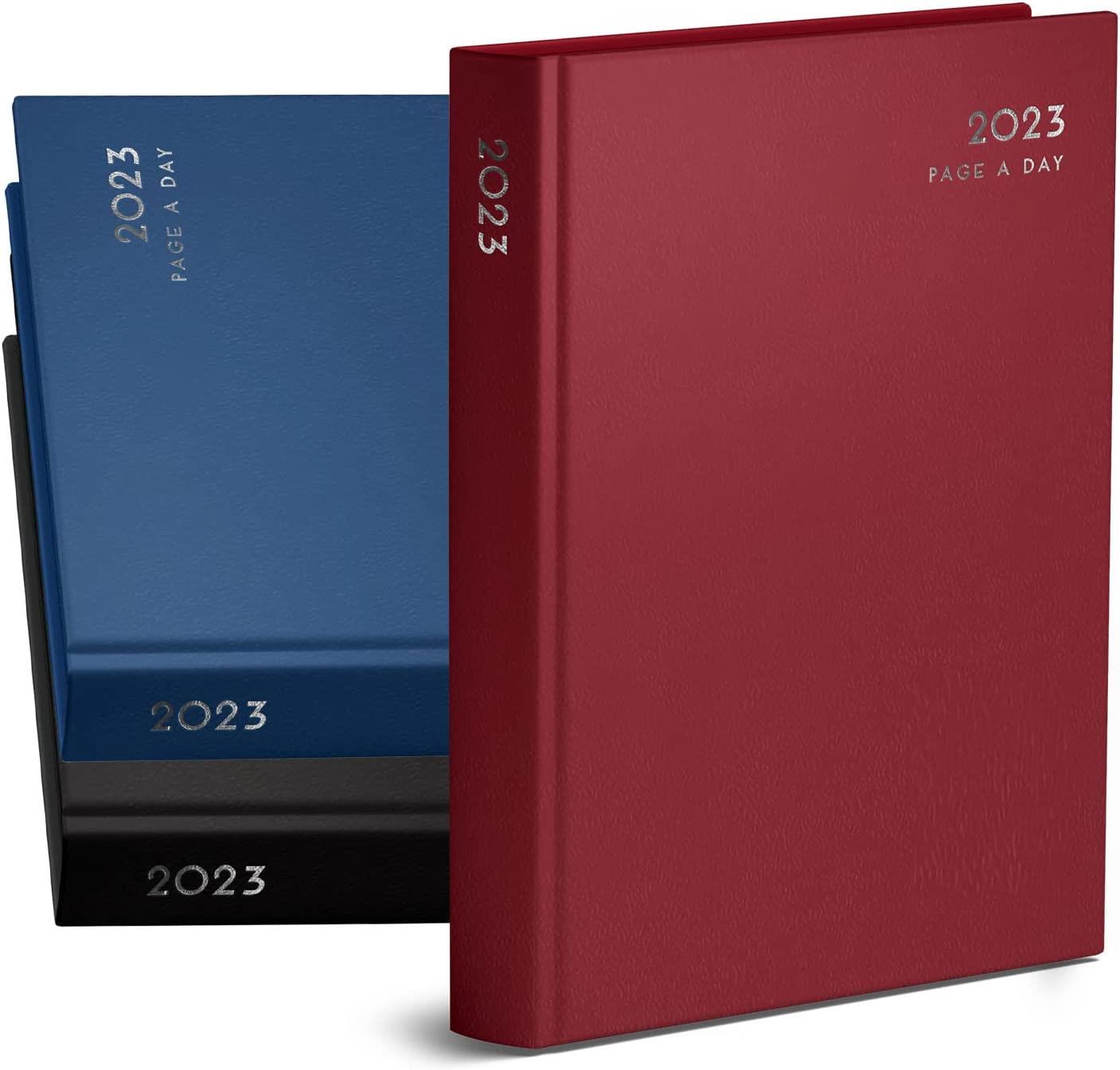 2023 A4 Day To Page Diary Full Page Hardback Casebound Appointment Academic Plan - Picture 8 of 10