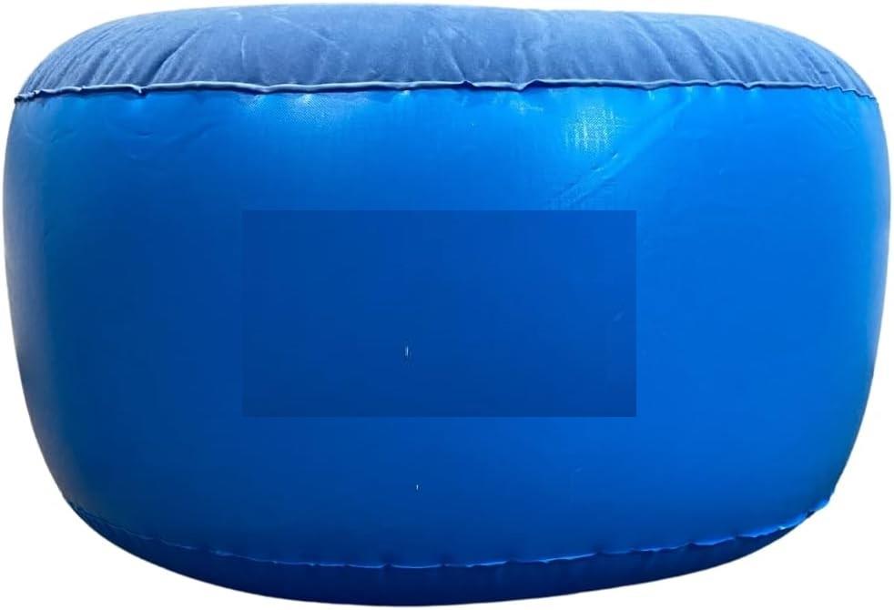 Inflatable Foot Rest Foot Stool Indoor Outdoor Use Round Portable Footstool - Picture 3 of 5