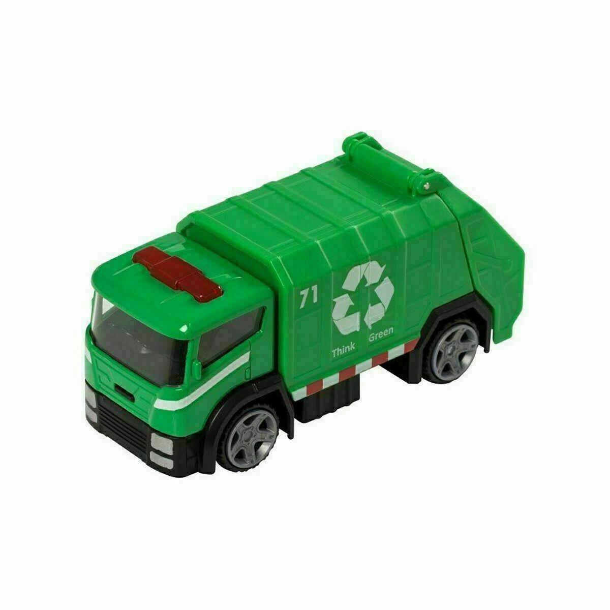 Teamsterz City Trucks Street Sweeper Garbage Truck Fuel Tanker Kids Vehicle Toys - Picture 2 of 5