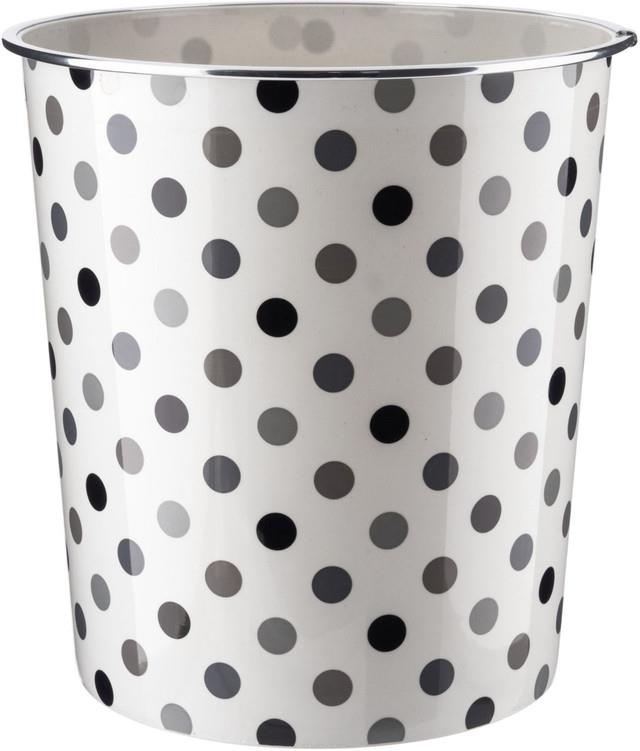 7.7L Plastic Waste Paper Dust Bin Round Rubbish Bin For Office Bathroom Kitchen - Picture 9 of 60