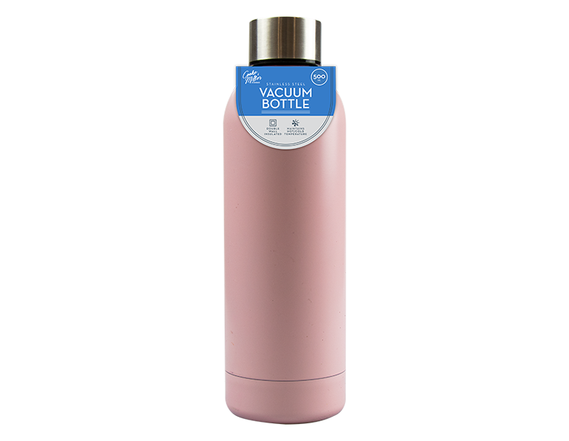 500ml Stainless Steel Vacuum Water Bottle Insulated Sports Drink Flask Bottle - Picture 5 of 10