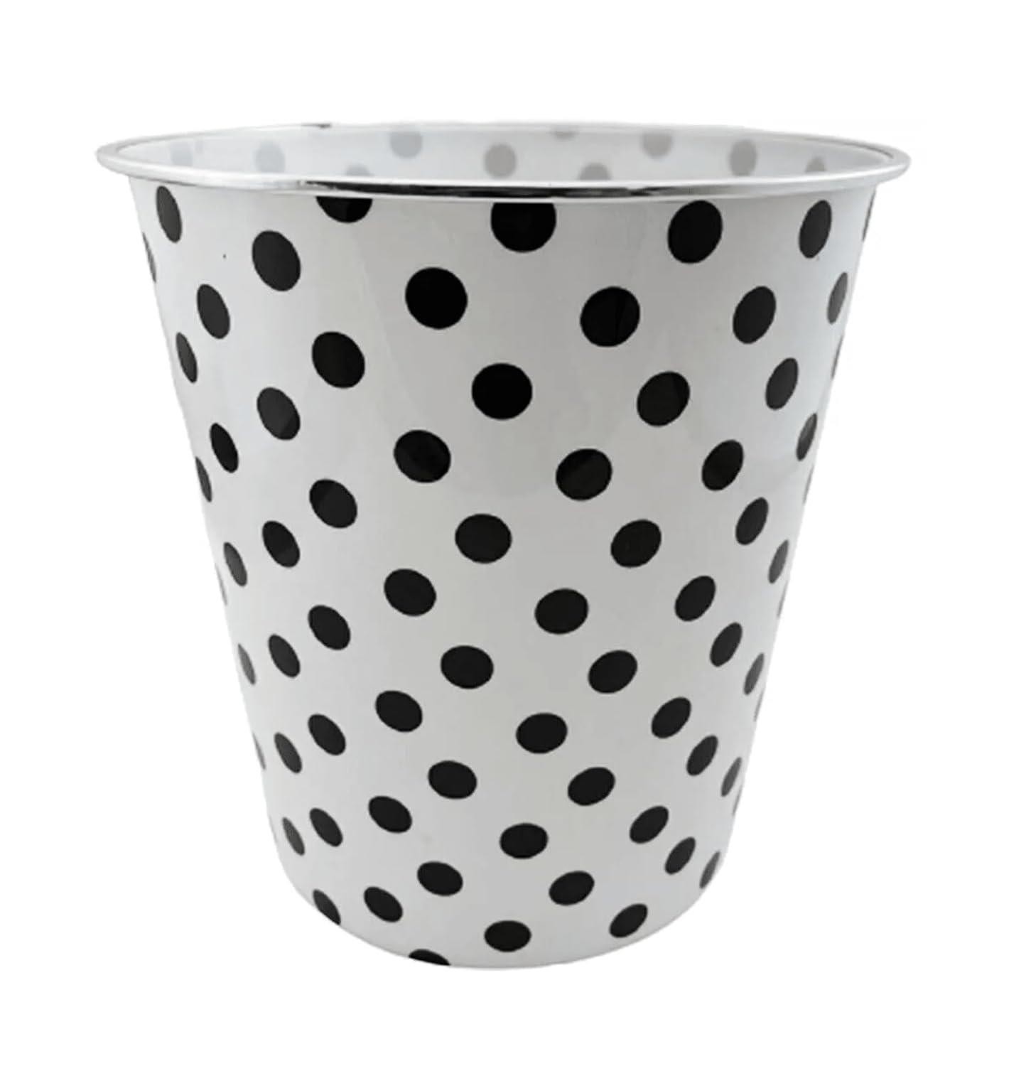 7.7 Litre Plastic Waste Paper Basket Bin Round Trash Can Recycling Rubbish Bin - Picture 2 of 23