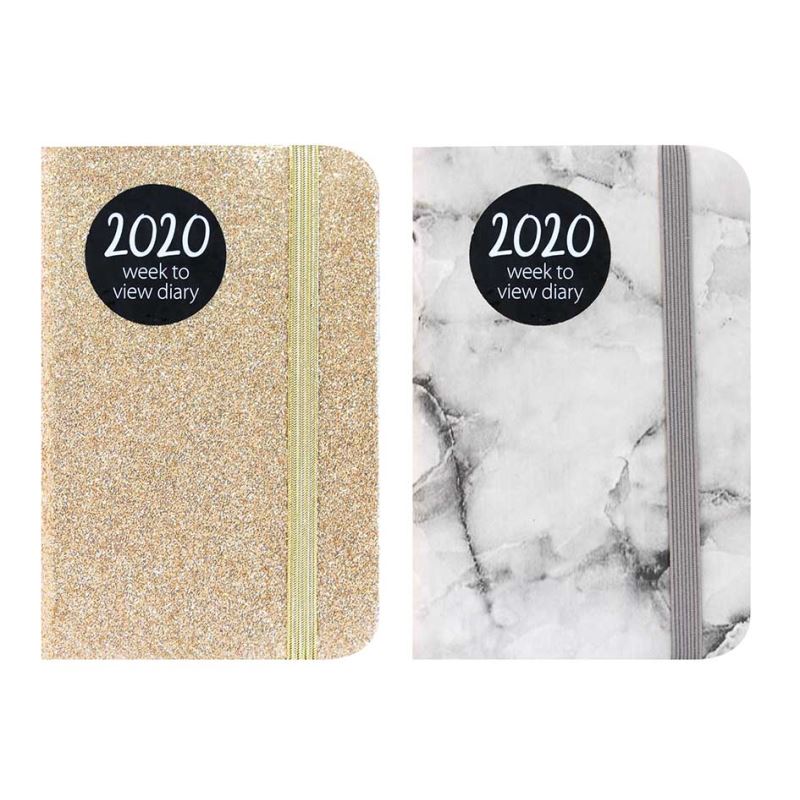 2019 Slimline Week To View Diary Glitter Fashion Home Office WTV W2V Slim Work