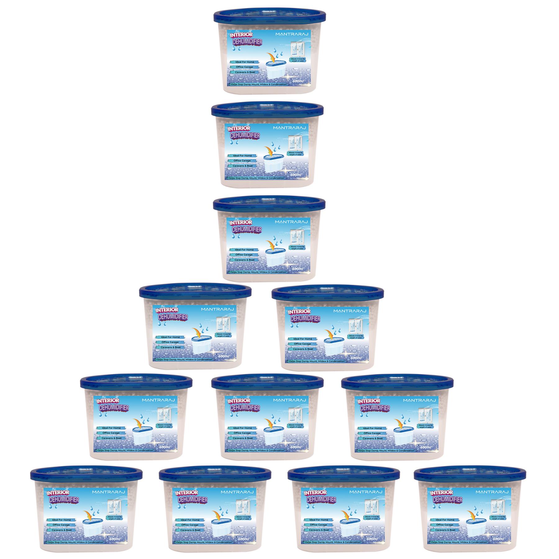 Interior Dehumidifiers 500ml Home Damp Moisture Absorber Disposable Dehumidifier - Picture 31 of 90