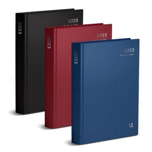 2023 A4 Day To Page Diary Full Page Hardback Casebound Appointment Academic Plan - Picture 6 of 10