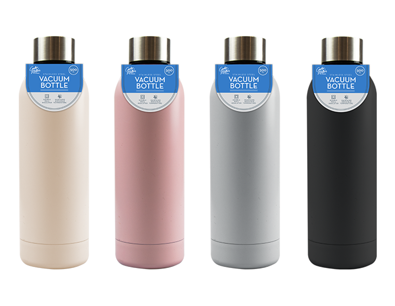 500ml Stainless Steel Vacuum Water Bottle Insulated Sports Drink Flask Bottle - Picture 6 of 10