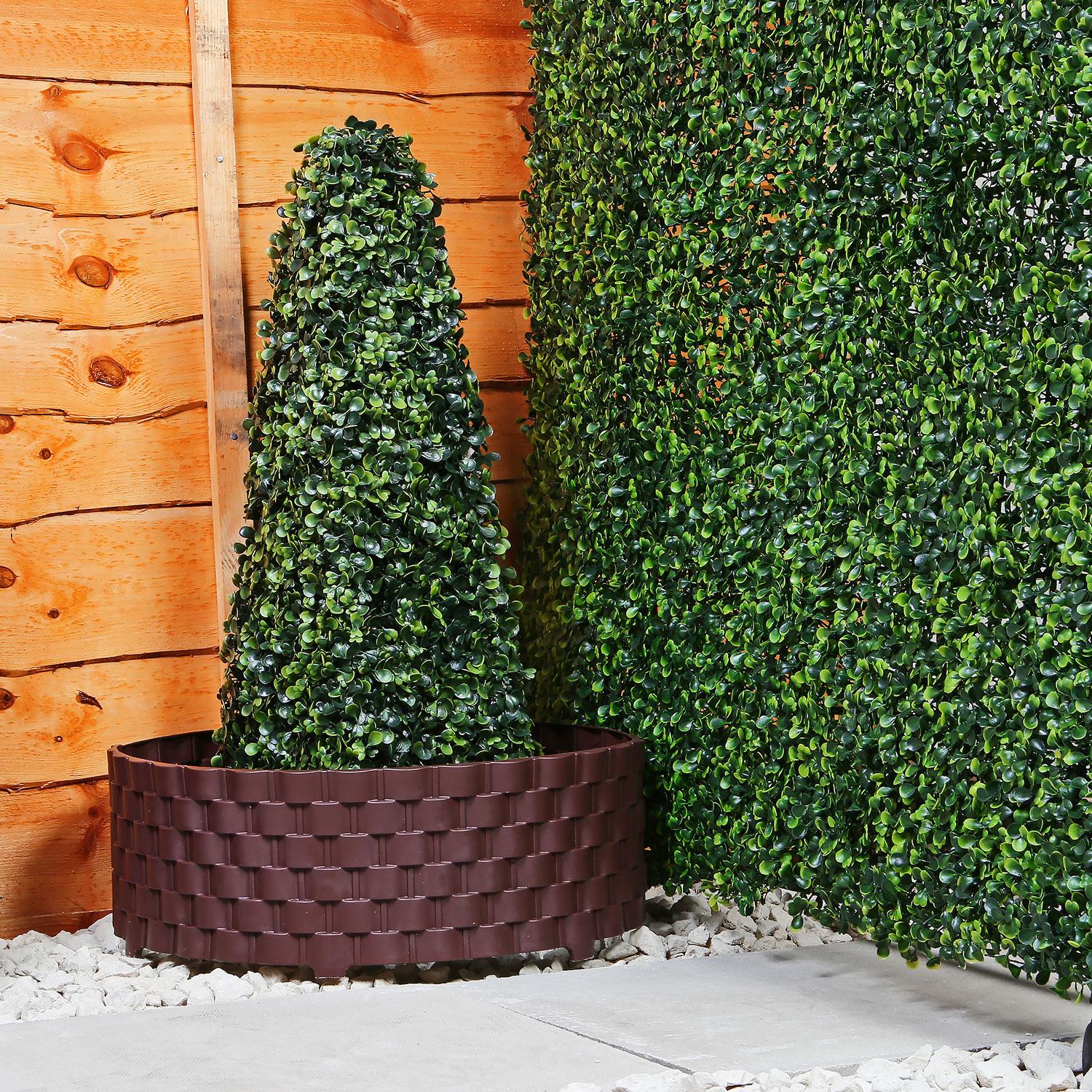 GARDEN BORDER LAWN EDGING FLEXIBLE PLASTIC FLOWER BED HAMMER IN PATH EDGE FENCE - Picture 82 of 86
