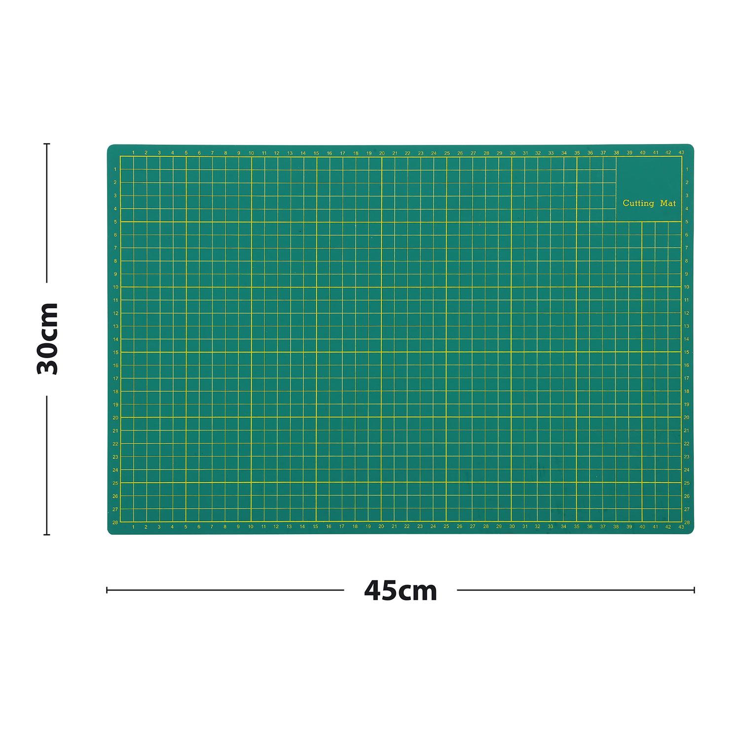 A1 A2 A3 Self Healing Cutting Mat Non Slip Printed Grid Lines Double