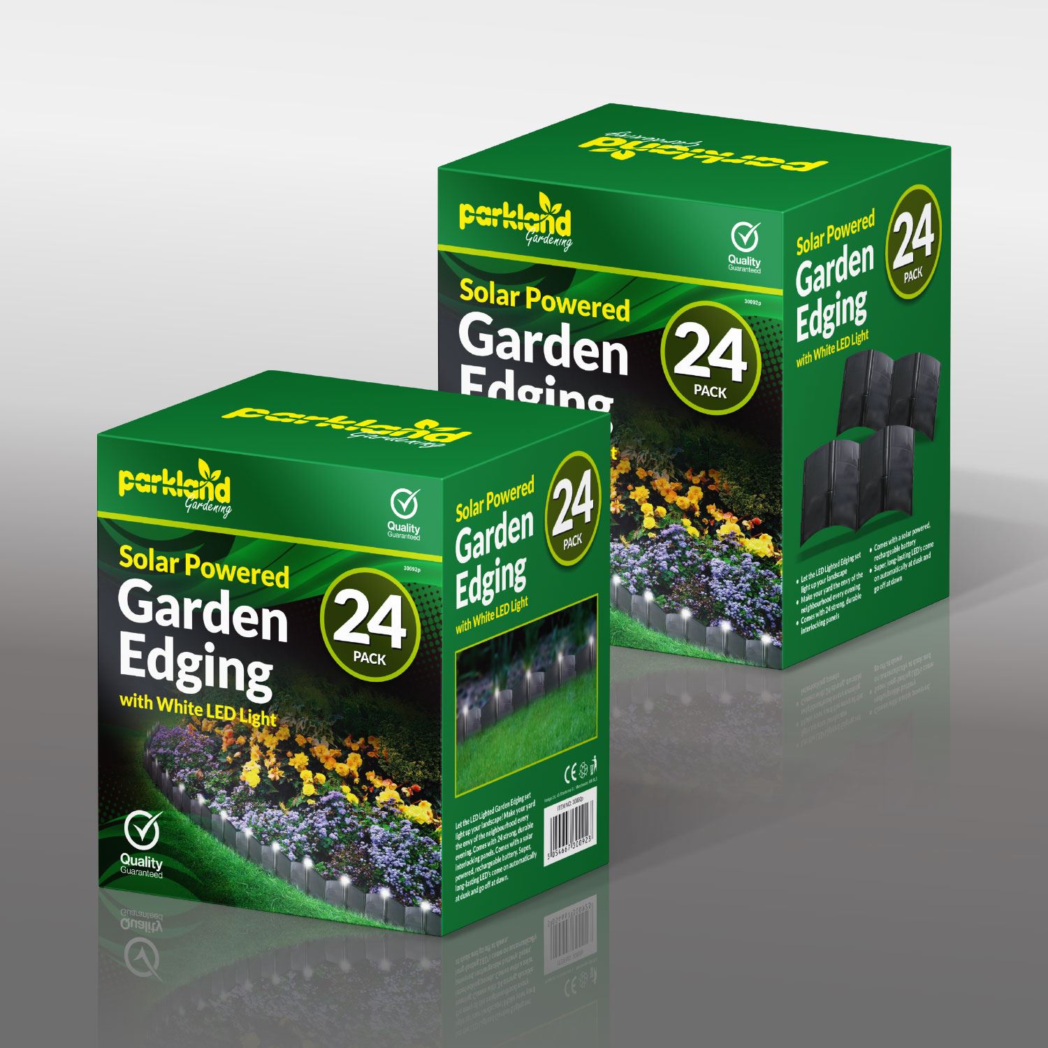 GARDEN BORDER LAWN EDGING FLEXIBLE PLASTIC FLOWER BED HAMMER IN PATH EDGE FENCE - Picture 33 of 86