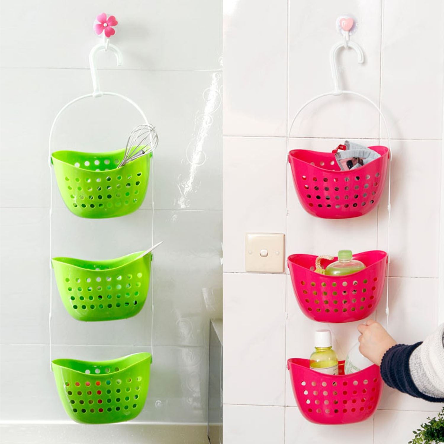shower organizer plastic