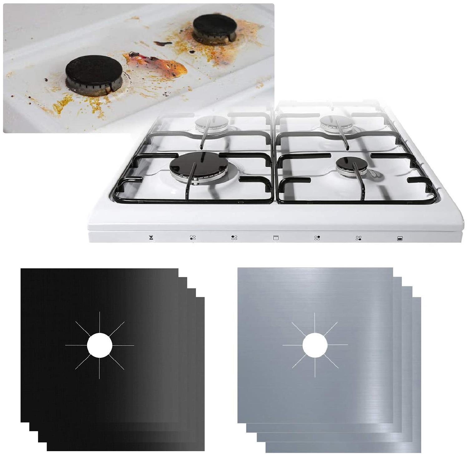 REUSABLE GAS RANGE STOVE HOB PROTECTOR LINER NON STICK GAS COOKER COVER