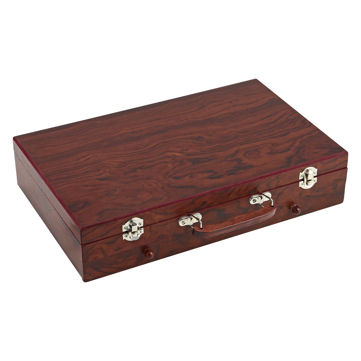 Artists Wooden Art Case Box Colouring Oil Pencils Painting Sets