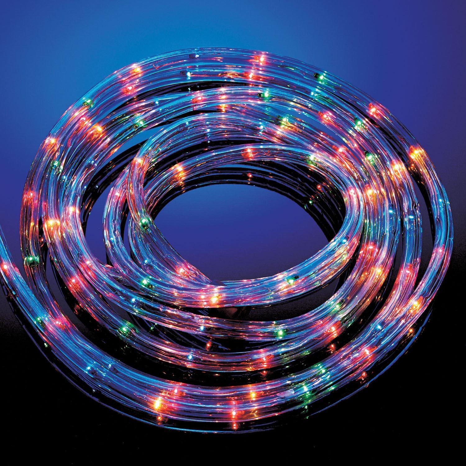 25m Multi Coloured Rope Light Outdoor Indoor Party Lights Christmas