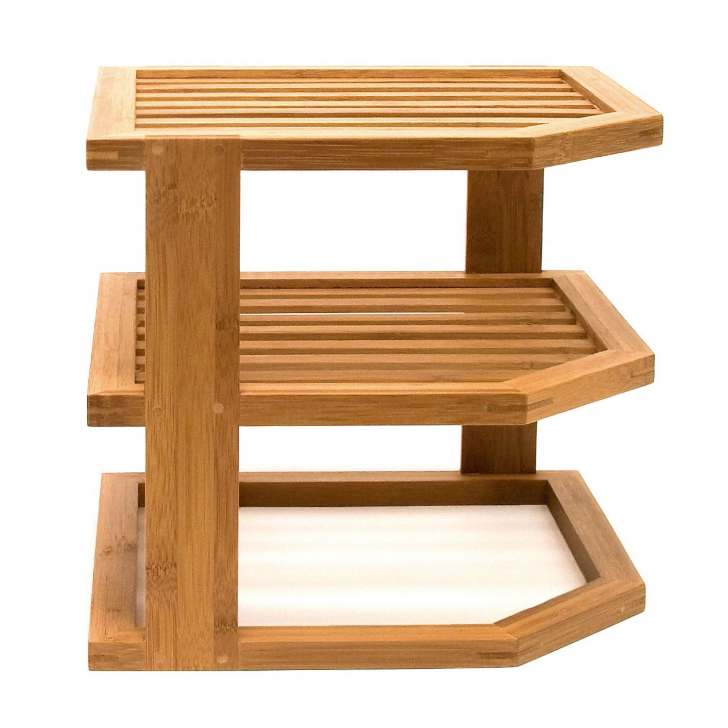 3/4 TIER CORNER KITCHEN PLATE RACK HOLDER STAND TIDY STORAGE ORGANISER