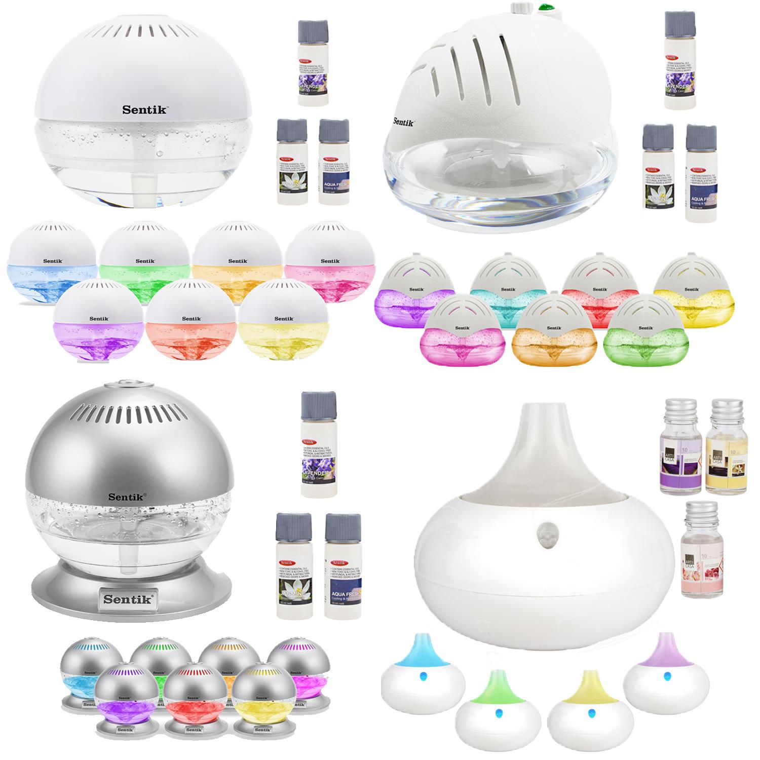 Globe Fresh Air Revitalizer Purifier Ioniser Humidifier Diffuser Colour Changing eBay