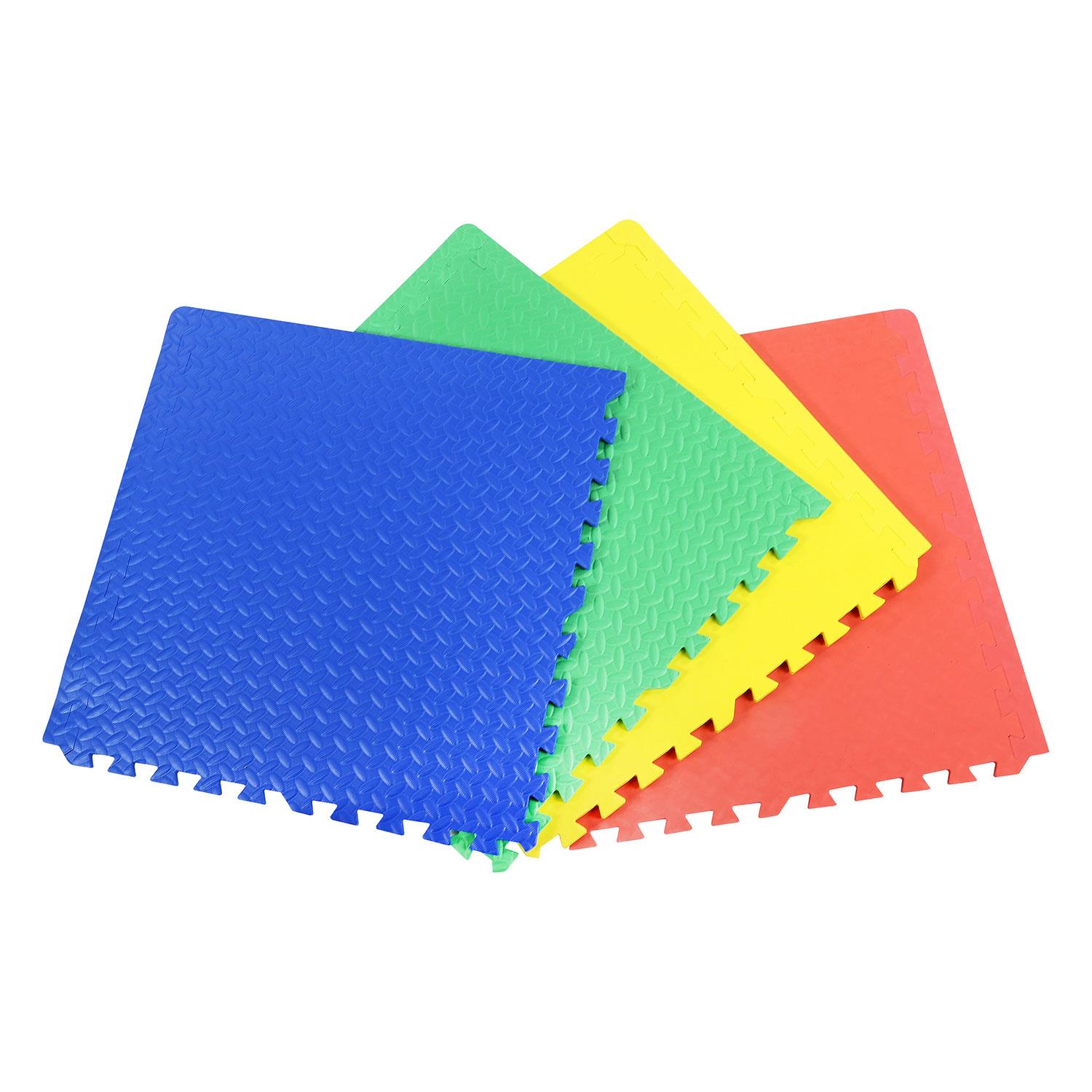 EXTRA THICK GYM FLOORING INTERLOCKING FLOOR MATS EVA SOFT FOAM MAT YOGA