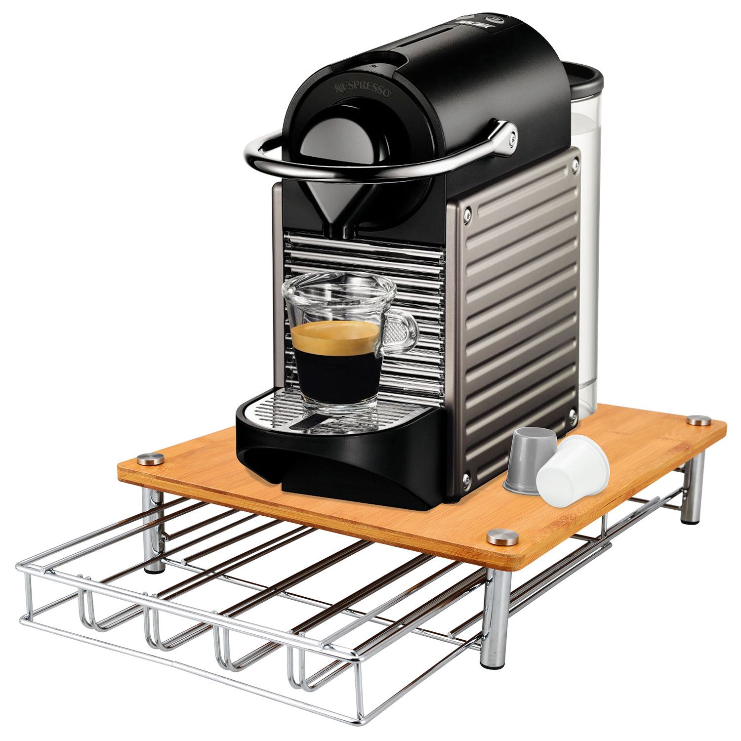 Revolving Coffee Capsule Pod Holders/Drawers/Stand Tassimo/Dolce Gusto