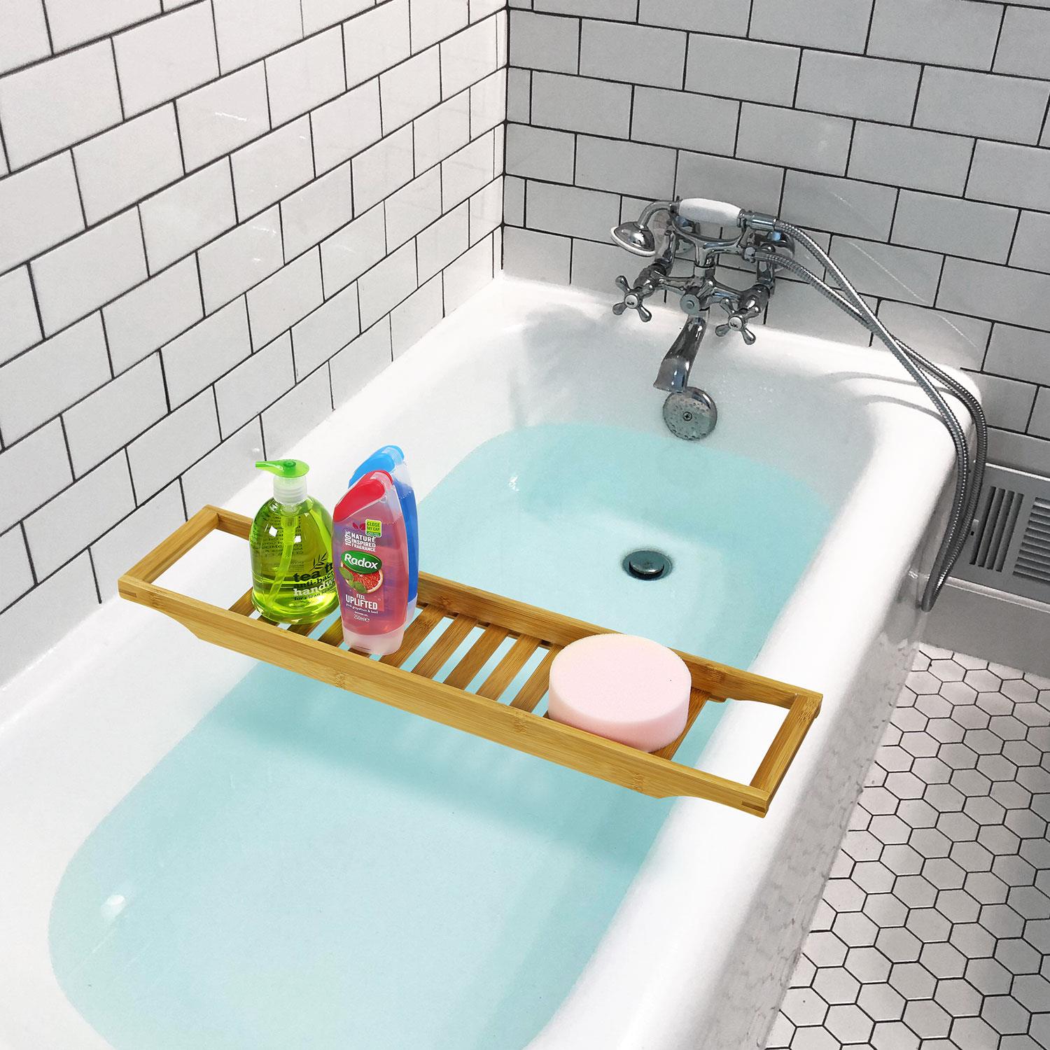 Bambus über Bad Rack ordentlich Badezimmer Aufbewahrung Ständer Ablage