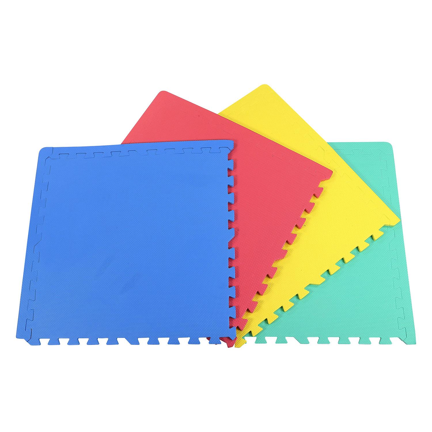 EXTRA THICK GYM FLOORING INTERLOCKING FLOOR MATS EVA SOFT FOAM MAT YOGA