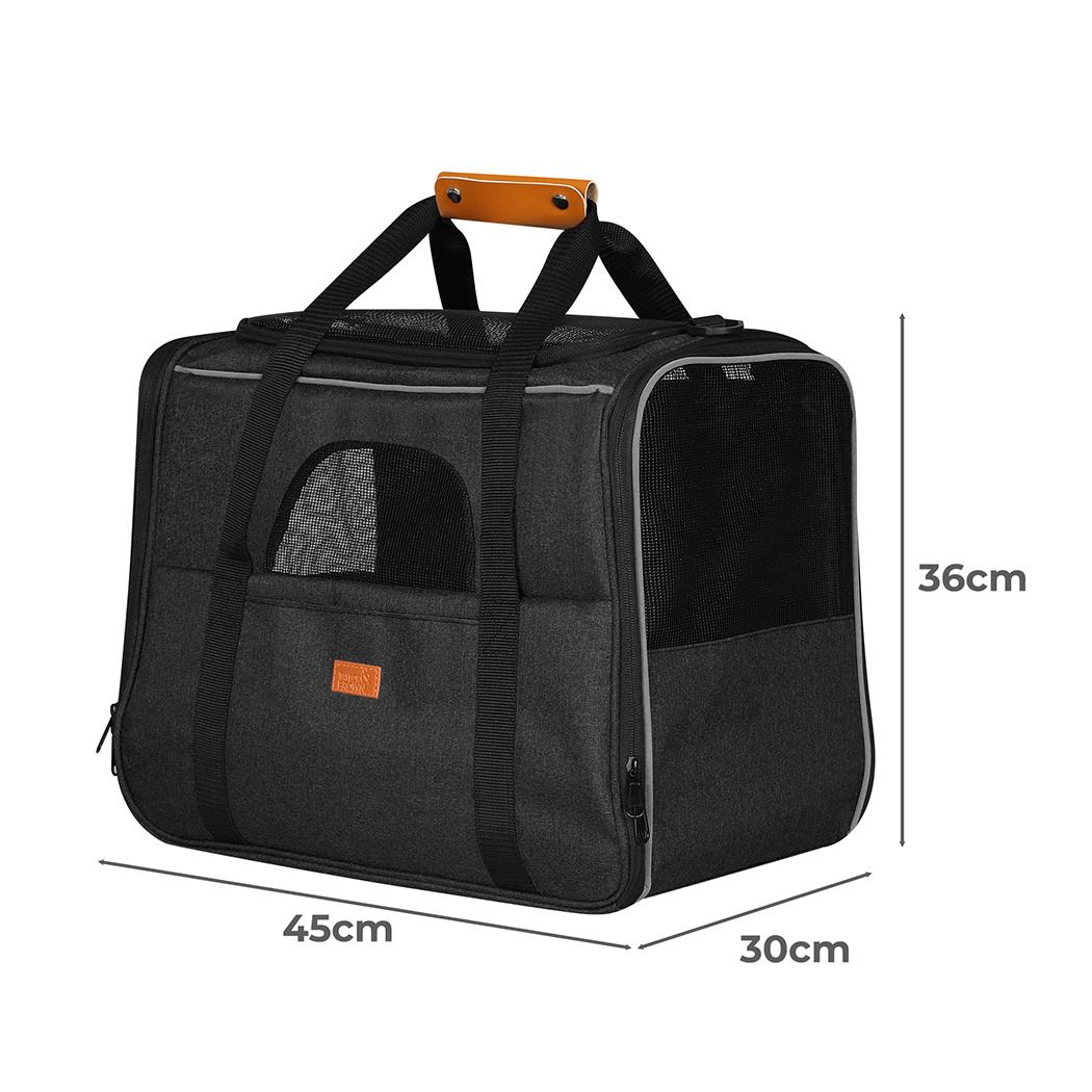 Large Pet Carrier Bag Portable Soft Fabric Mesh Folding Dog Cat Puppy Travel New - Picture 17 of 17