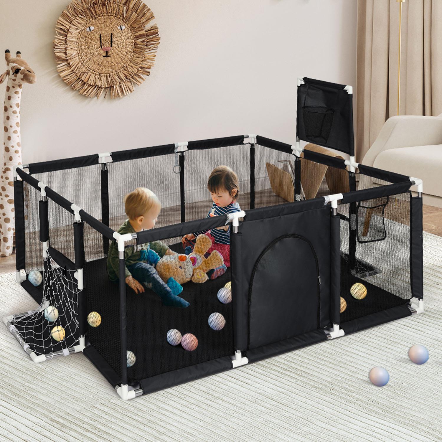 Large Baby Playpen Children Toddler Kids Indoor Play Pen 100