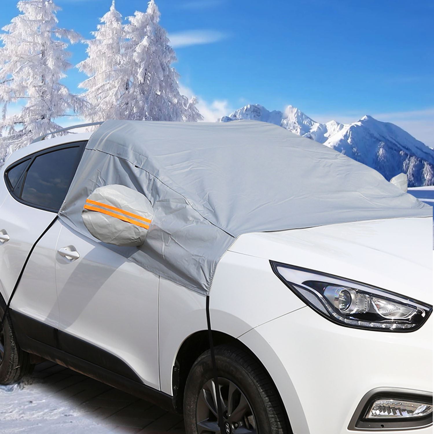 CAR WINDSCREEN WINDSHIELD FROST ICE SNOW COVER SHIELD MIRROR WINDOW