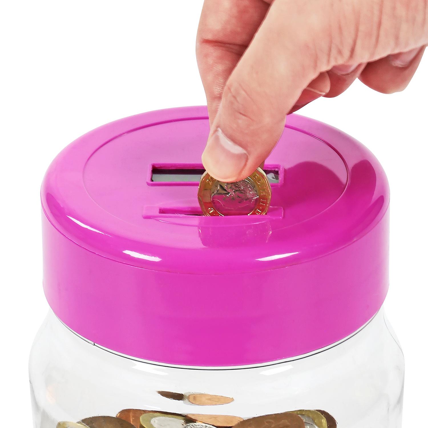 Digital Coin Counter LCD Display Jumbo Jar Sorter Money Box Counts Coins eBay