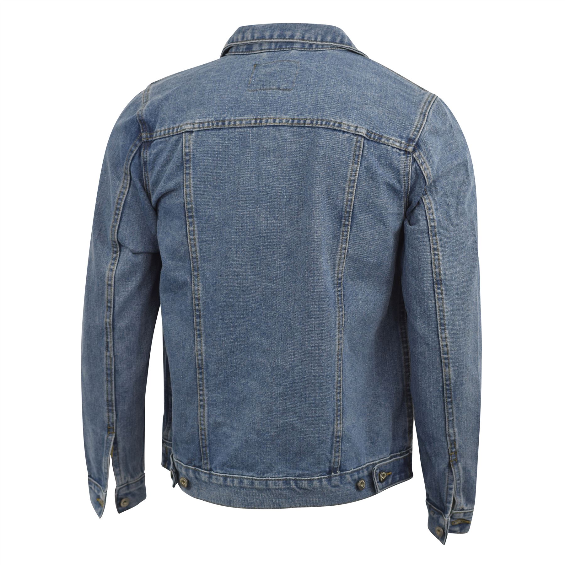 Mens Jacket Loyalty & Faith Ripped Distressed Classic Western Denim