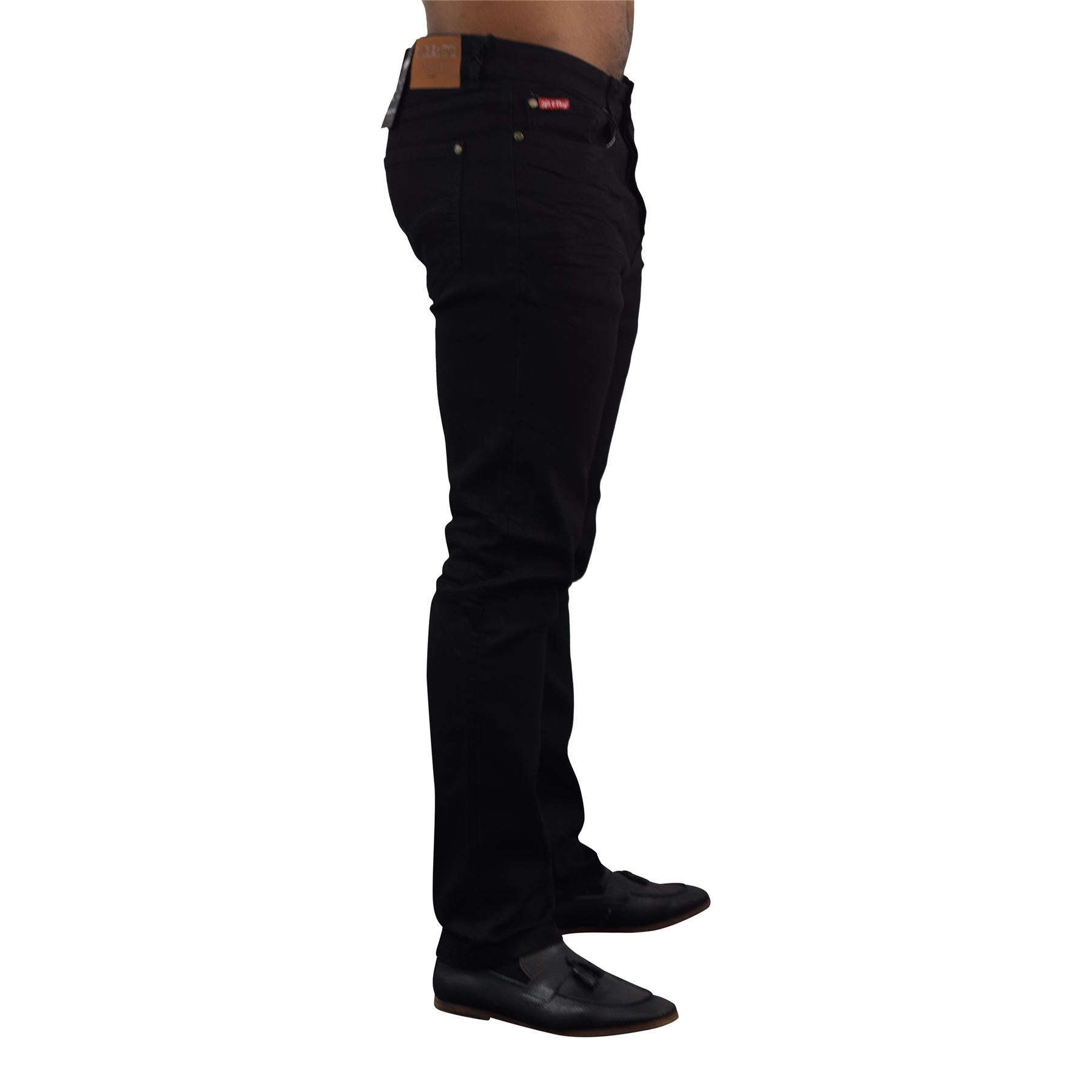 Slim Fit Stretch Jean Button Denim Pant 