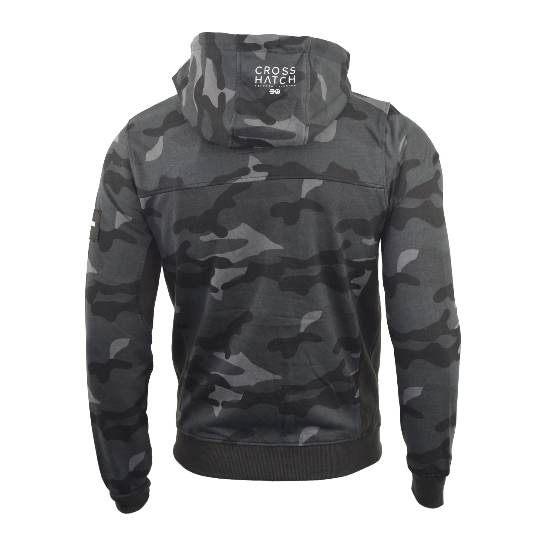 crosshatch camo hoodie