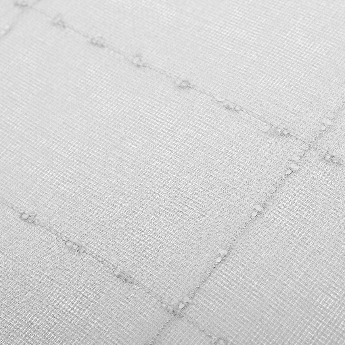 Embroidered Square Check Curtain Netting Voile Kitchen Mesh Window Fabric - Picture 34 of 38