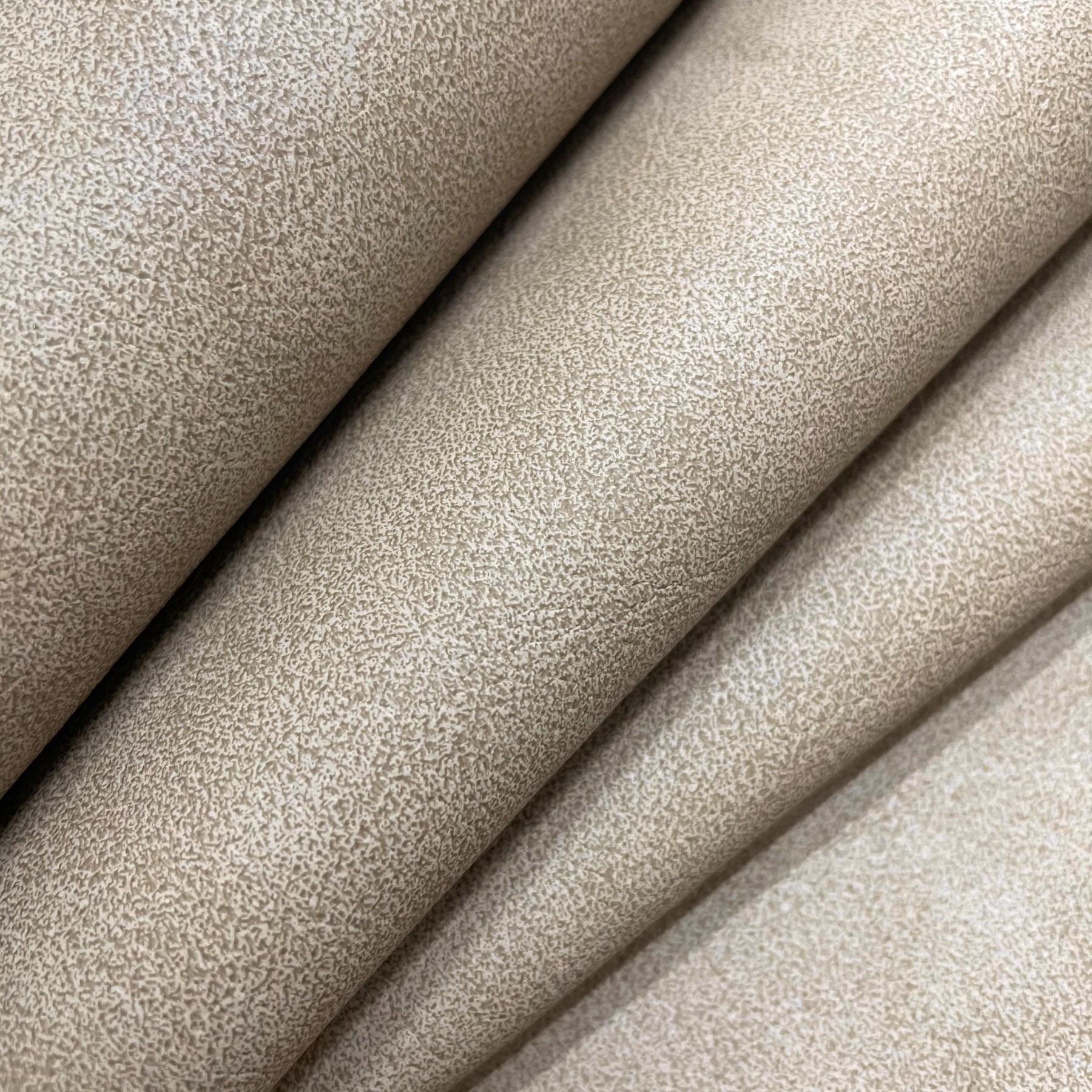 Distressed Mottled Plain Faux Leather Sofa Seating Upholstery Fabric - Picture 22 of 32