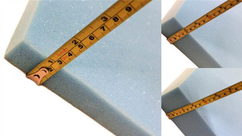 CLASSIC BLUE SOFT UPHOLSTERY CUSHION SEATING FOAM 6FT X 2FT 72" x 24" SHEET - Picture 11 of 22