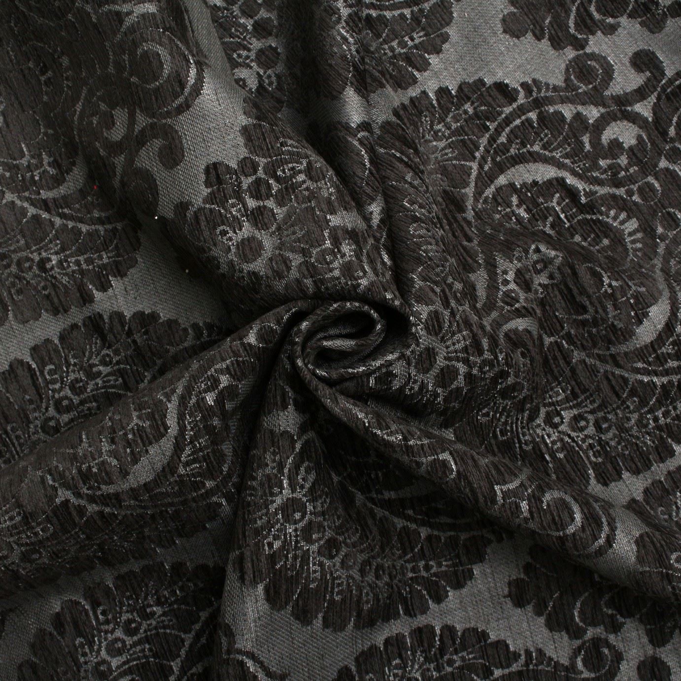 HEAVY WEIGHT VELVET CHENILLE FLORAL DAMASK DFS SOFA CUSHION UPHOLSTERY