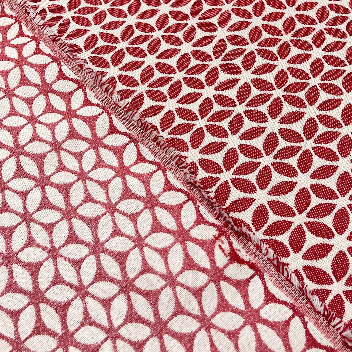Balham Geometric Fire Retardant Woven Heavy Furnishing Upholstery Fabric - Picture 22 of 23