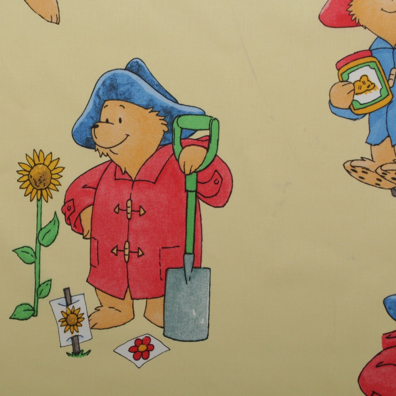 Licensed Paddington Bear 100 Cotton Print Children's Furnishing