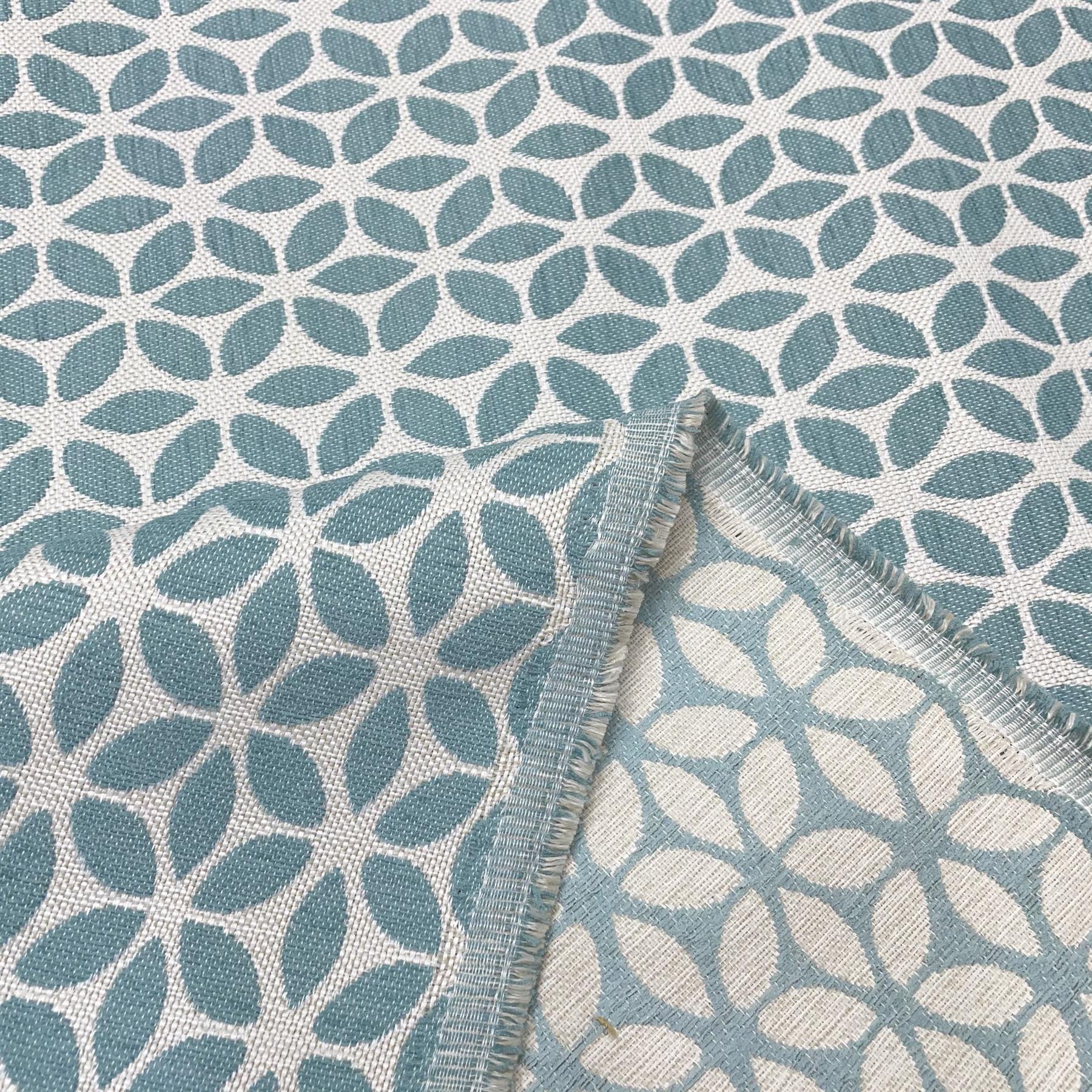 Balham Geometric Fire Retardant Woven Heavy Furnishing Upholstery Fabric - Picture 3 of 23