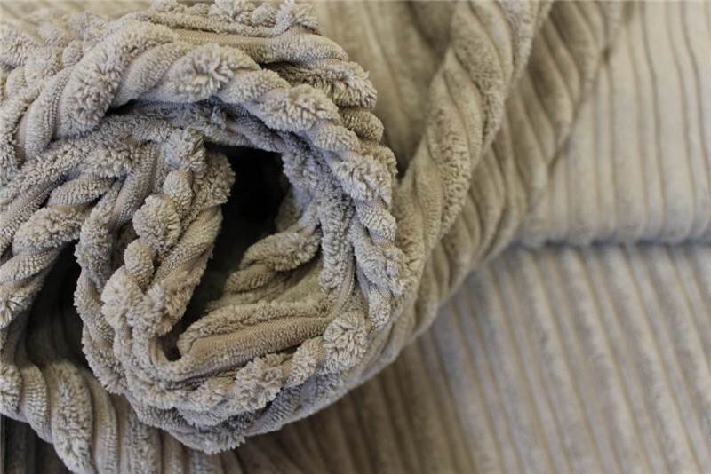 LUXURY SOFT VELVET HIGH LOW JUMBO CORD UPHOLSTERY SOFA CUSHION FABRIC MATERIAL - Picture 40 of 57